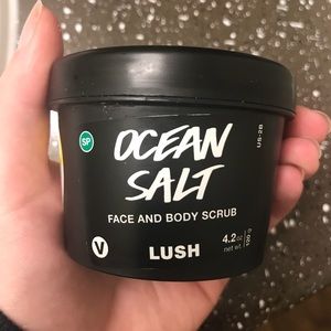 Ocean Salt facial scrub